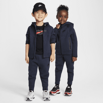 Nike Sportswear Tech Fleece Full-Zip Set Little Kids 2-Piece Hoodie Set