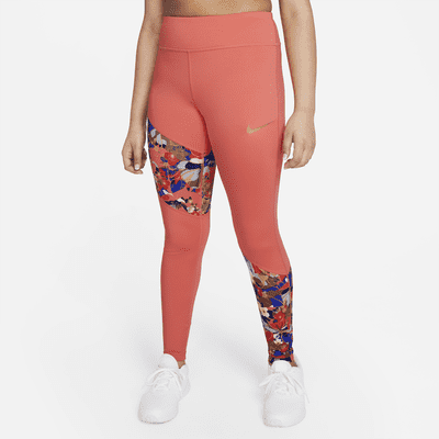 Nike Dri-FIT One Big Kids' (Girls') Leggings (Extended Size)