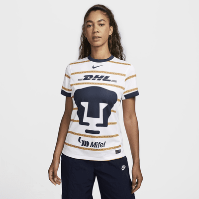 Jersey de fútbol Nike Dri-FIT Replica de los Pumas UNAM local 2024/25 Stadium para mujer