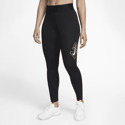 nike air leggings black