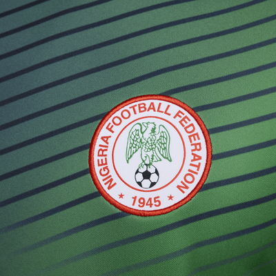 Haut de foot à manches courtes d'avant-match Nike Dri-FIT Nigeria Academy Pro pour homme