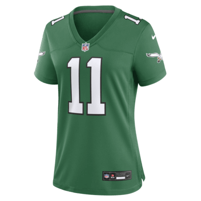 A.J. Brown Philadelphia Eagles Women's Nike NFL Game Football Jersey