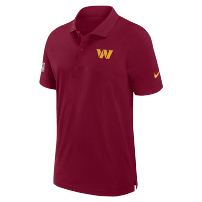 Polo Nike Dri-FIT de la NFL para hombre Washington Commanders Sideline