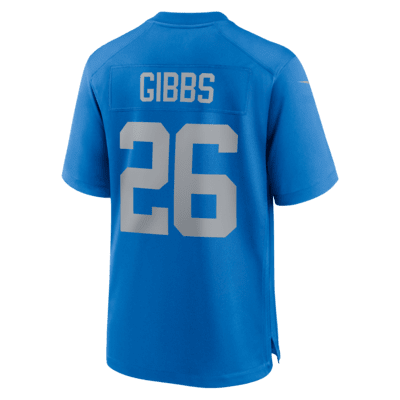 Jahmyr Gibbs Detroit Lions Men's Nike NFL Game Football Jersey