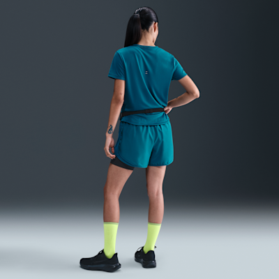 ナイキ テンポ スウッシュ ラン ウィメンズ Dri-FIT ショートスリーブ ランニングトップ