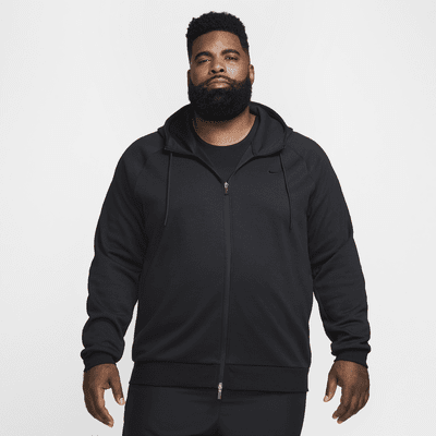 Hoodie versátil com fecho completo Dri-FIT UV Nike Primary para homem