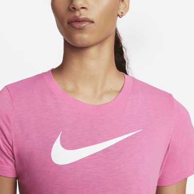 pink nike dri fit shirt