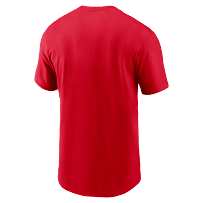 Playera universitaria Nike para hombre Ohio State Legacy Alma Mater