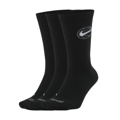 Nike Everyday Calcetines largos de baloncesto (3 pares)