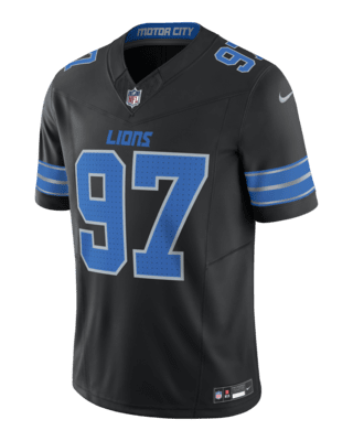 Мужские джерси Aidan Hutchinson Detroit Lions Nike Dri-FIT NFL Limited Football Jersey для футбола