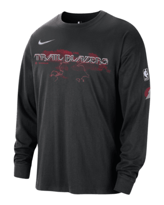 Мужская футболка Portland Trail Blazers Essential Max90 Nike NBA Long-Sleeve