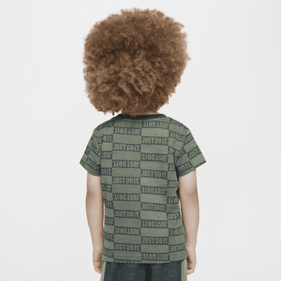 Nike "Just Do It" Toddler Jacquard T-Shirt