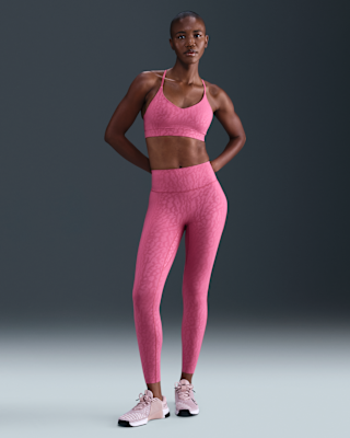 Женские тайтсы Nike Universa High-Waisted Printed 7/8 Leggings with No Front Seam