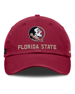 Мужские  Florida State Sideline Club Gameday Nike College Adjustable Hat