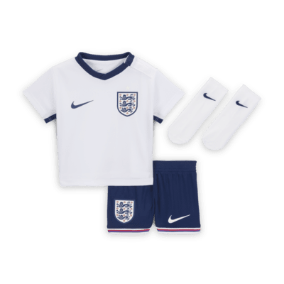 England 2024 Stadium Home Baby/Toddler Nike Football Replica 3-Piece ...