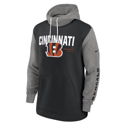 Cincinnati Bengals Color Block Men's Nike NFL Pullover Hoodie. Nike.com