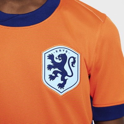 Nederland (vrouwenelftal) 2024/25 Stadium Thuis Nike Dri-FIT replicavoetbalshirt voor kids