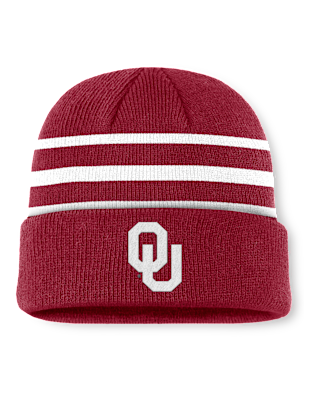 Мужские  Oklahoma Primetime Utility Campus Jordan Brand College Cuffed Beanie