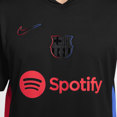 Pánská replika venkovního fotbalového dresu Nike Dri-FIT FC Barcelona 2024/25 Stadium