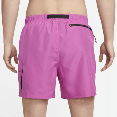 Nike Men's 5" Belted Packable Swim Trunks