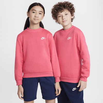 Nike Sportswear Club Fleece Big Kids' Sweatshirt