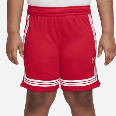 Shorts de básquetbol para niña talla grande Nike Dri-FIT Fly Crossover (talla amplia)