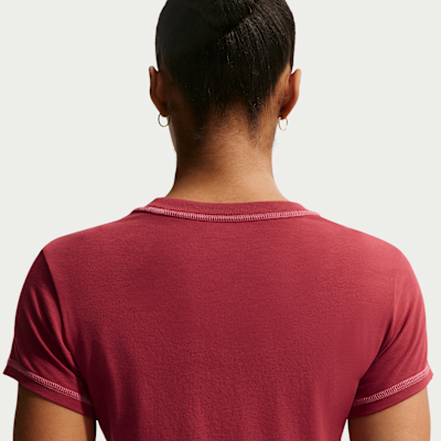 Nike Sportswear Chill Knit Women's Slim Short-Sleeved Cropped T-Shirt