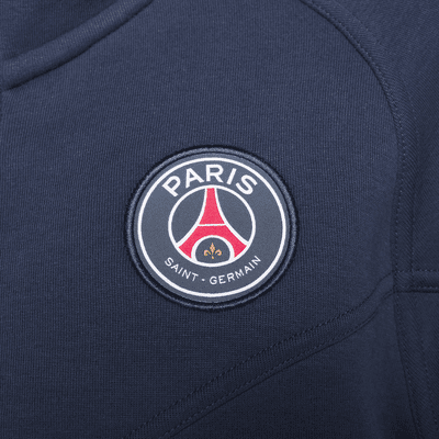 Damska bluza piłkarska z kapturem i zamkiem na całej długości Nike Paris Saint-Germain Tech Fleece Windrunner