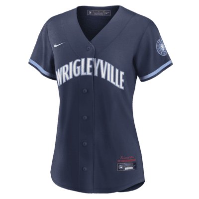 Jersey de béisbol Replica para mujer MLB Wrigleyville City Connect