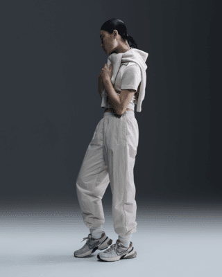 Женские спортивные штаны Nike Sportswear Essential Mid-Rise Oversized Woven Joggers