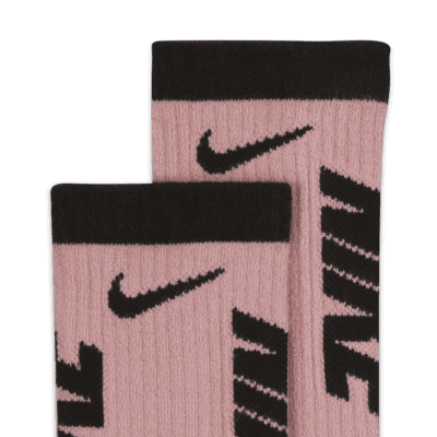 Nike Everyday Kids' Cushioned Crew Socks (3 Pairs). Nike PH