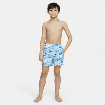 Shorts de vóleibol de 10 cm para niño talla grande Nike Swim Flock