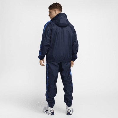 Vævet Chelsea F.C. Nike Football-tracksuit med hætte til mænd