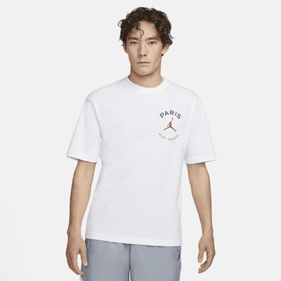 ジョーダン x パリ サンジェルマン メンズ ロゴ Tシャツ