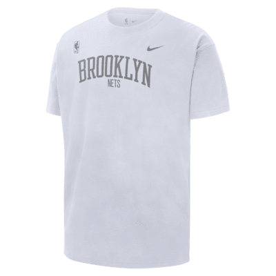 Brooklyn Nets Courtside Max 90 Men's Nike NBA T-Shirt. Nike PT