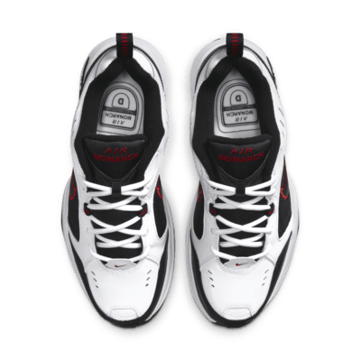 Nike Men's Air Monarch Iv Cross Trainer (White/Metallic Silver