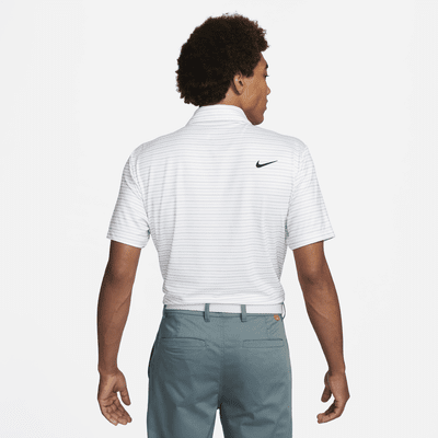 Polo de golf a rayas Dri-FIT para hombre Nike Tour