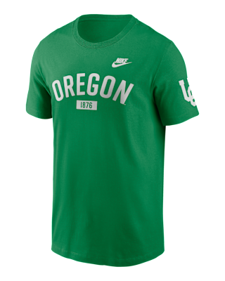 Мужская футболка Oregon Legacy Arch 2-Hit Nike College