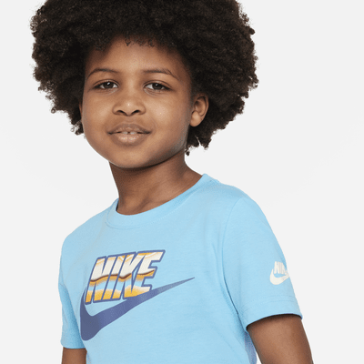 Nike Stripe Scape Futura Tee Little Kids' Dri-FIT T-Shirt