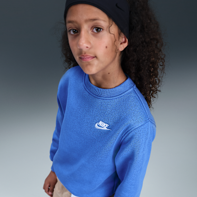 Nike Sportswear Club Fleece-sweatshirt til større børn