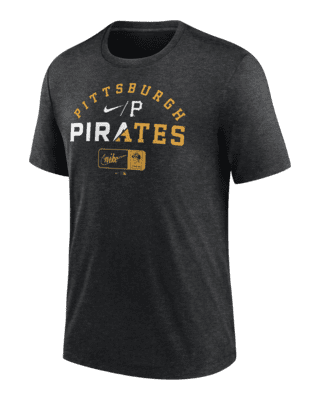 Grey Nike MLB Pittsburgh Pirates Cooperstown Jersey