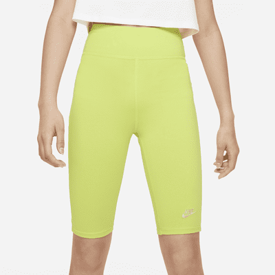 Nike Sportswear Big Kids' (Girls') High-Rise 9" Bike Shorts