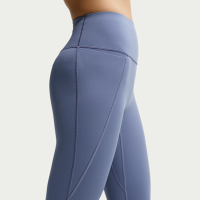 Nike Universa Women's High-Waisted 7/8 Leggings with No Front Seam