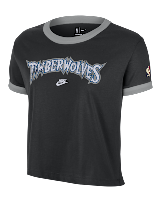 Женская футболка Minnesota Timberwolves Essential Hardwood Classics Nike NBA