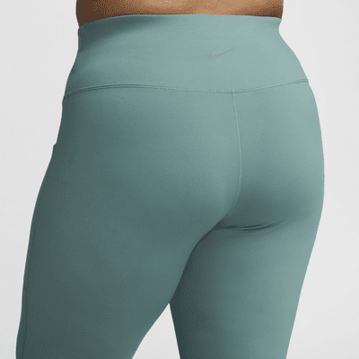 Leggings de tiro alto de 7/8 con bolsillos para mujer (talla grande) Nike One