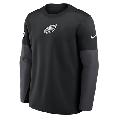 Philadelphia Eagles Scripted To Win Sideline Coach Men's Nike Therma-FIT NFL Long-Sleeve T-Shirt