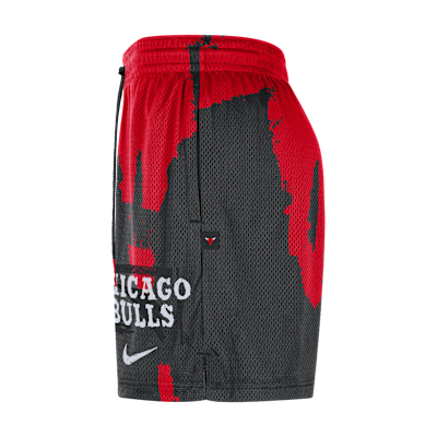 Chicago Bulls Courtside Jordan Dri-FIT NBA nettingshorts for trening til herre
