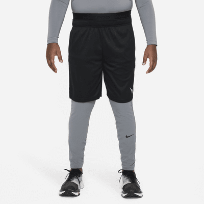 Nike Pro Big Kids' (Boys') Tights (Extended Size)