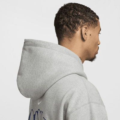 Sweat à capuche en tissu Fleece Nike Solo Swoosh pour Homme