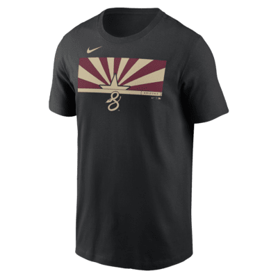 Playera Nike de la MLB para hombre Arizona Diamondbacks City Connect Speed